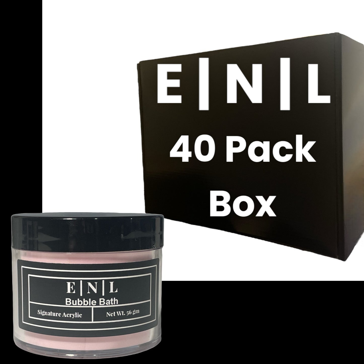 ENL Acrylic Powder: 56g Container (40 Pack)