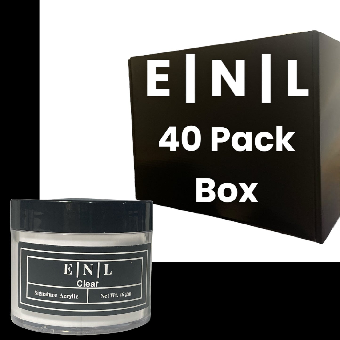 ENL Acrylic Powder: 56g Container (40 Pack)